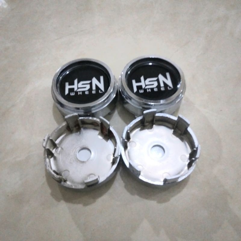 dop velg tutup velg roda HSN silinder crome diameter 6.5cm