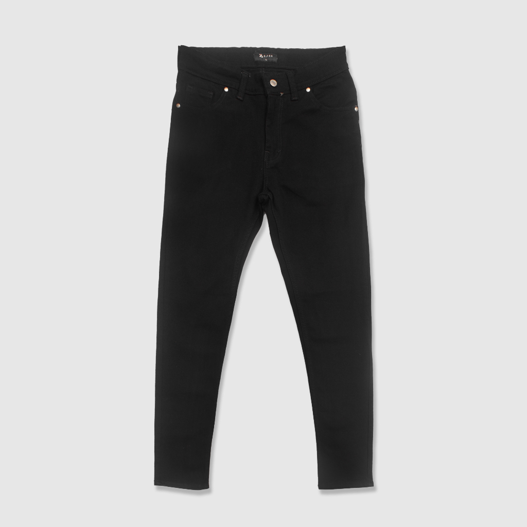 Eisee Slim Fit Denim: Coal Black