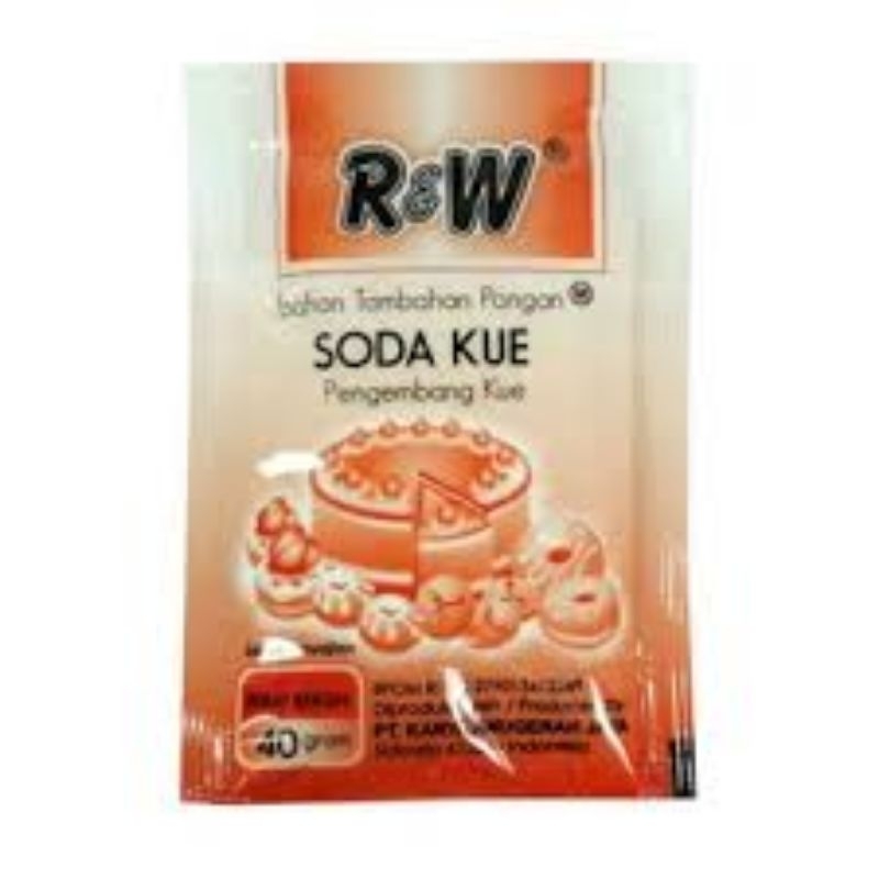 

bahan tambahan pangan soda kue kuning/orange sachet 40 gr