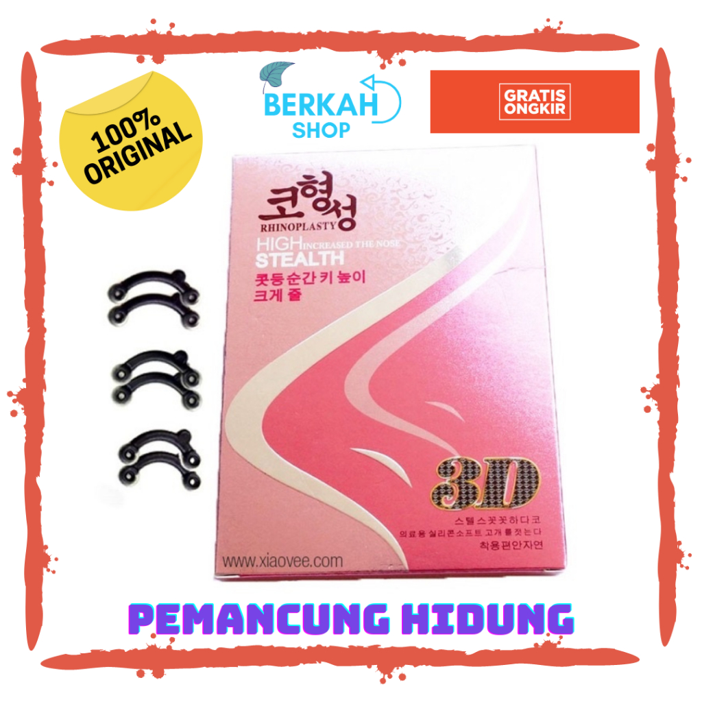 Bantalan Hidung Tidak Terlihat 3D Hidung Mendukung Klip Hidung Berbentuk U Pembentuk Pembentuk Hidung Mengangkat Jembatan Meluruskan Klip Hidung Kecantikan