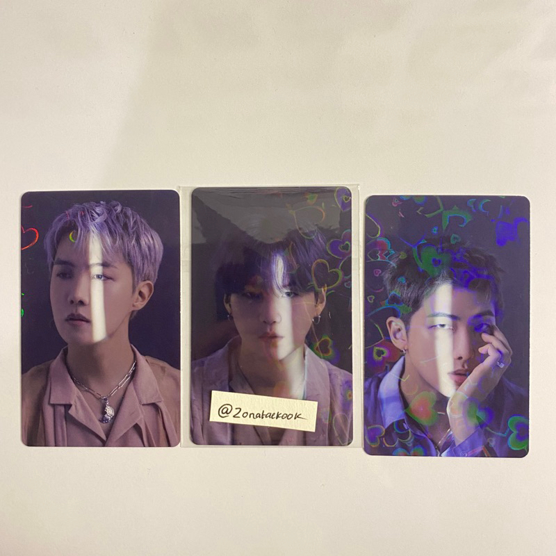 PC PHOTOCARD POB JPFC PROOF JHOPE YOONGI NAMJOON