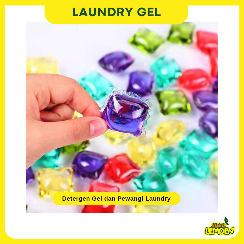 Detergen Gel Ball Laundry Sabun Cuci dan Pewangi