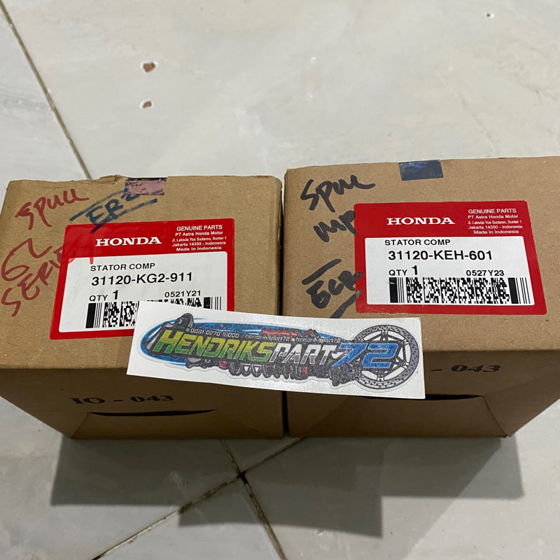 Spul megapro primus dan spul gl series original ahm