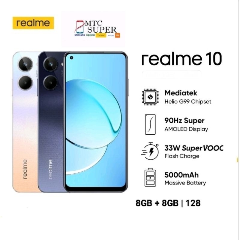 REALME 10 8/128 | 8/256 GARANSI RESMI