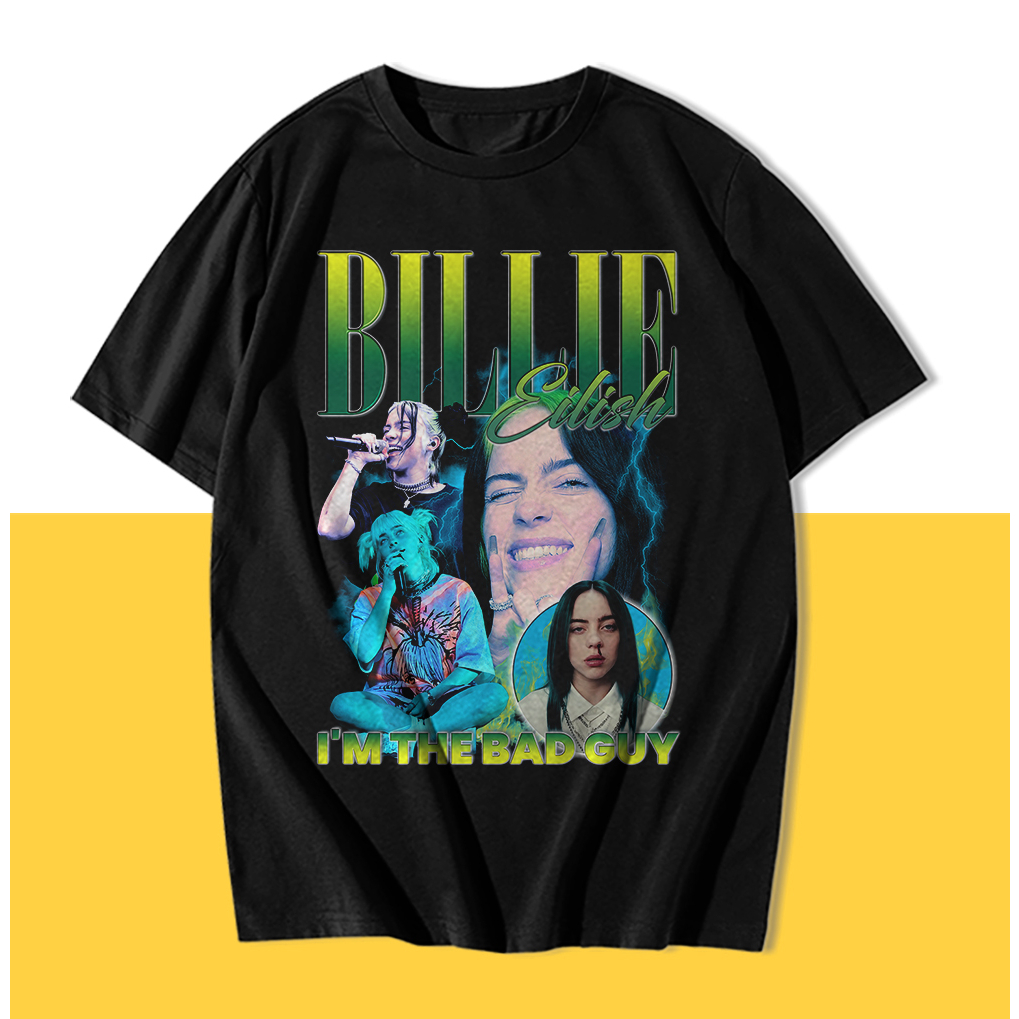 [ READY ] KAOS Billie Eilish / KAOS Oversize Billie Eilish vintge UNISEX KAOS | OVERSIZE SPK001