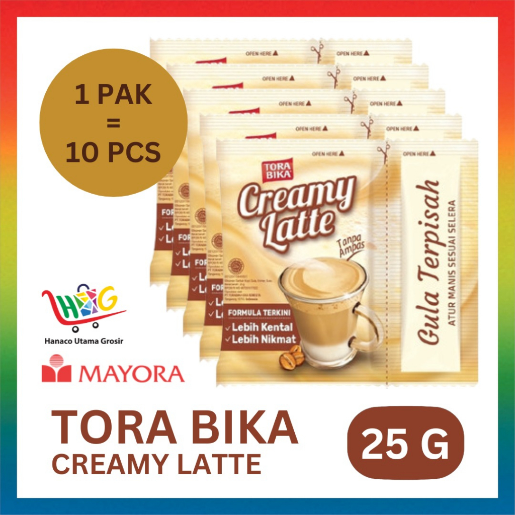 Torabika Creamy Latte 10x25g [ 1 RTG ]