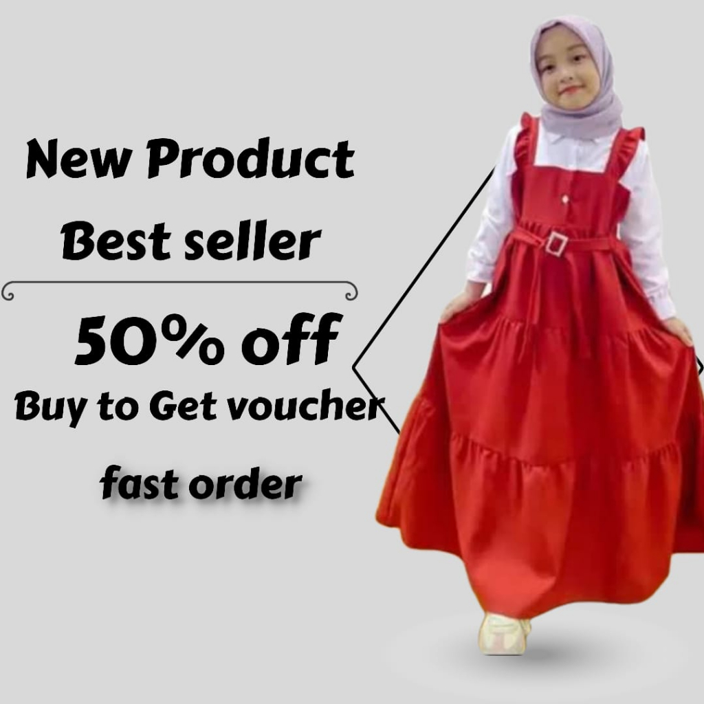 gamis terbaru 2023 gamis anak 5-6-7-8-9 tahun gamis kombinasi gamis livy BAJU MUSLIM ANAK PEREMPUAN