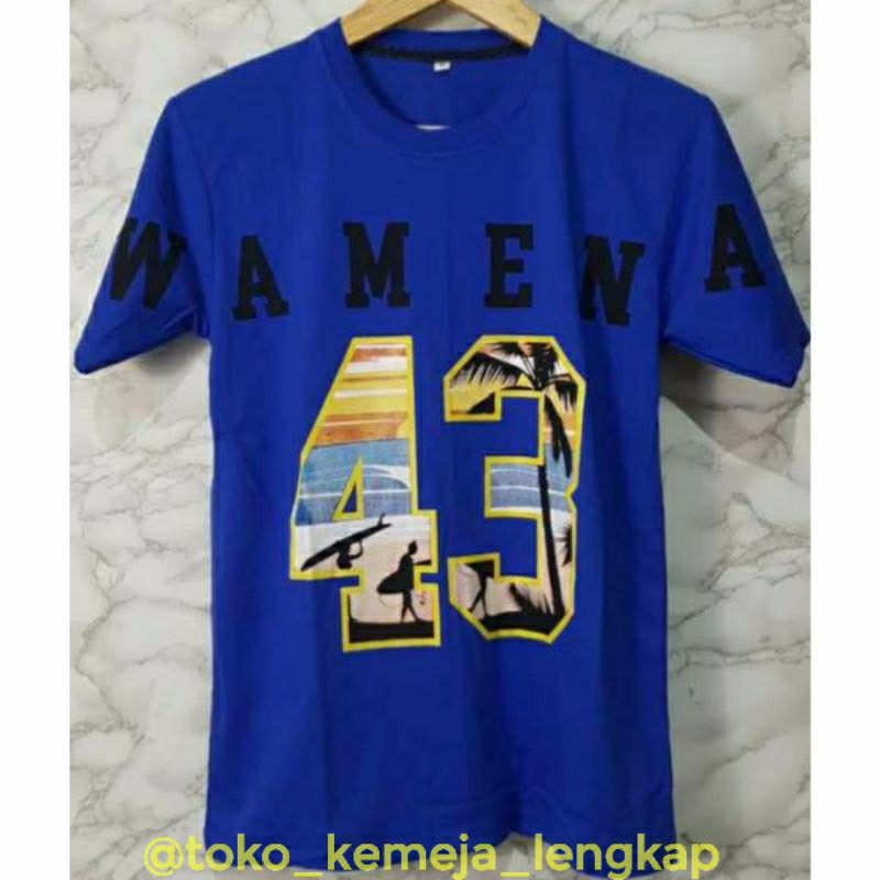 KAOS DISTRO KATUN UNISEX PRIA WANITA ada untuk anak tanggung, remaja, hingga dewasa KEREN WAMENA PAP