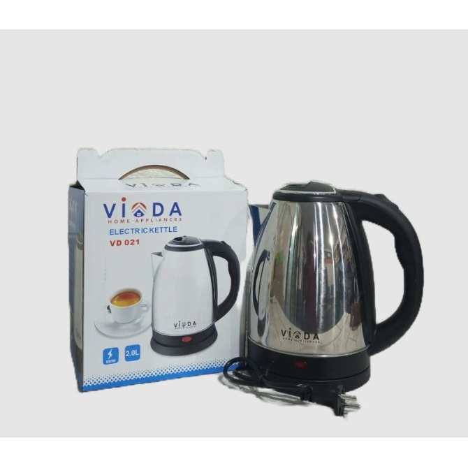 Teko Listrik Vioda 2 liter / Electric heat Kettle 2L - Pemanas Air