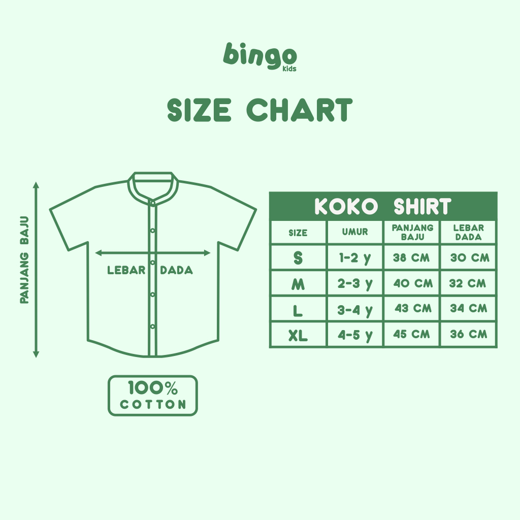 BINGOKIDS | KOKO SHIRT / Koko Pique Anak Balita Batita / Shanghai Shirt 1-5 Tahun Anak Laki Katun Pique Premium Earth Tone Tosca Green Coklat Cinnamon Beige Cream Krem