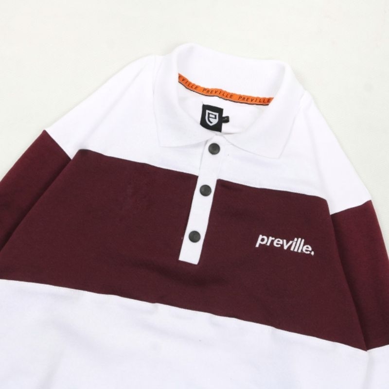 PREVILLE VINTAGE RUGBY SWEATER ORIGINAL BRAND