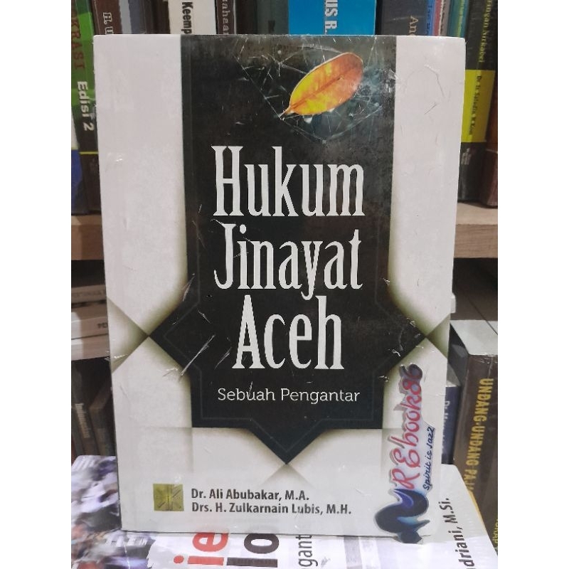 HUKUM JINAYAT ACEH - Dr. Ali Abubakar #PRENADA