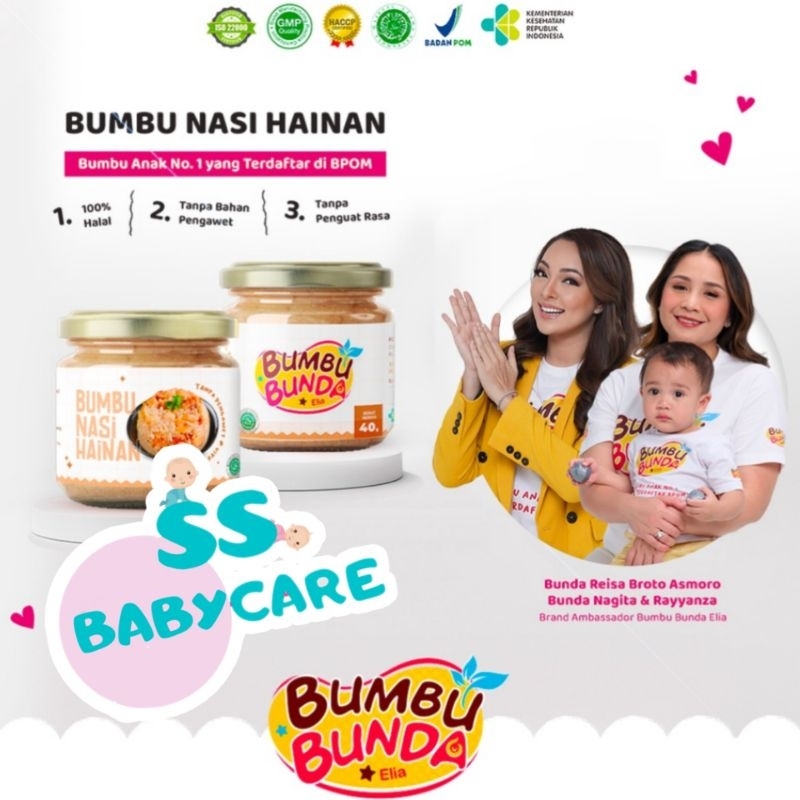 

Bumbu Bunda Elia Bumbu Nasi Hainan MPASI