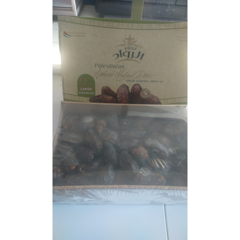 Kurma Medjool Palestina Premium Jumbo Grade A 2kg / Original Palestine Dates