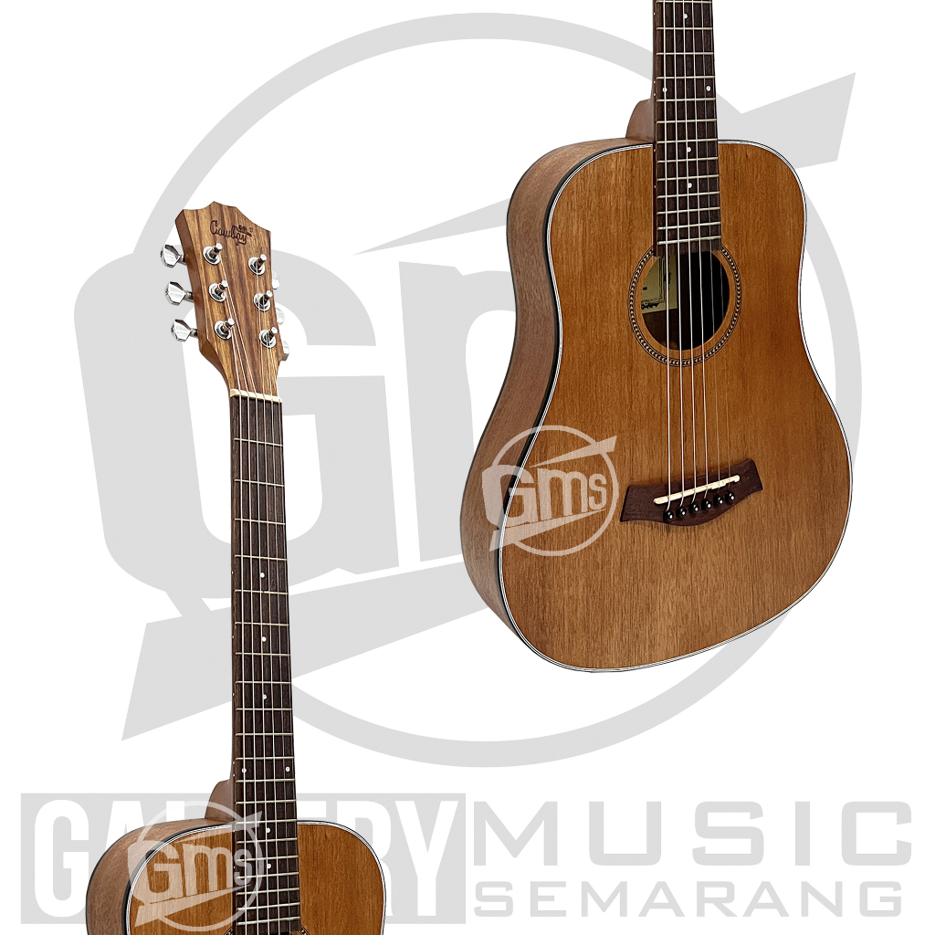 ORIGINAL!!! Gitar Akustik ¾ Import Merk Cowboy GW-120 NA GW 120NS Gitar Akustik 3/4 Import 3per4