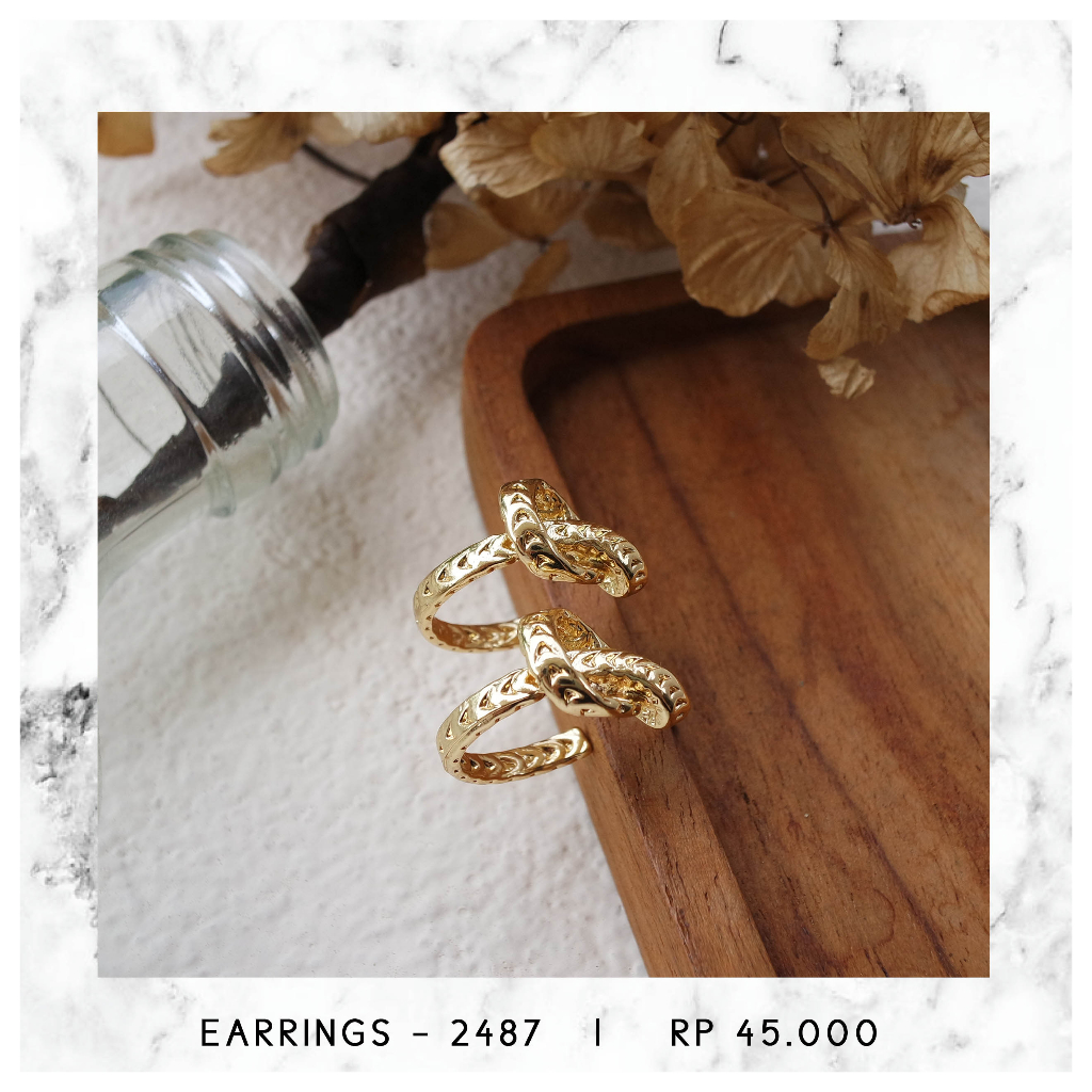 ANTING HOOPS KNOT - 2487