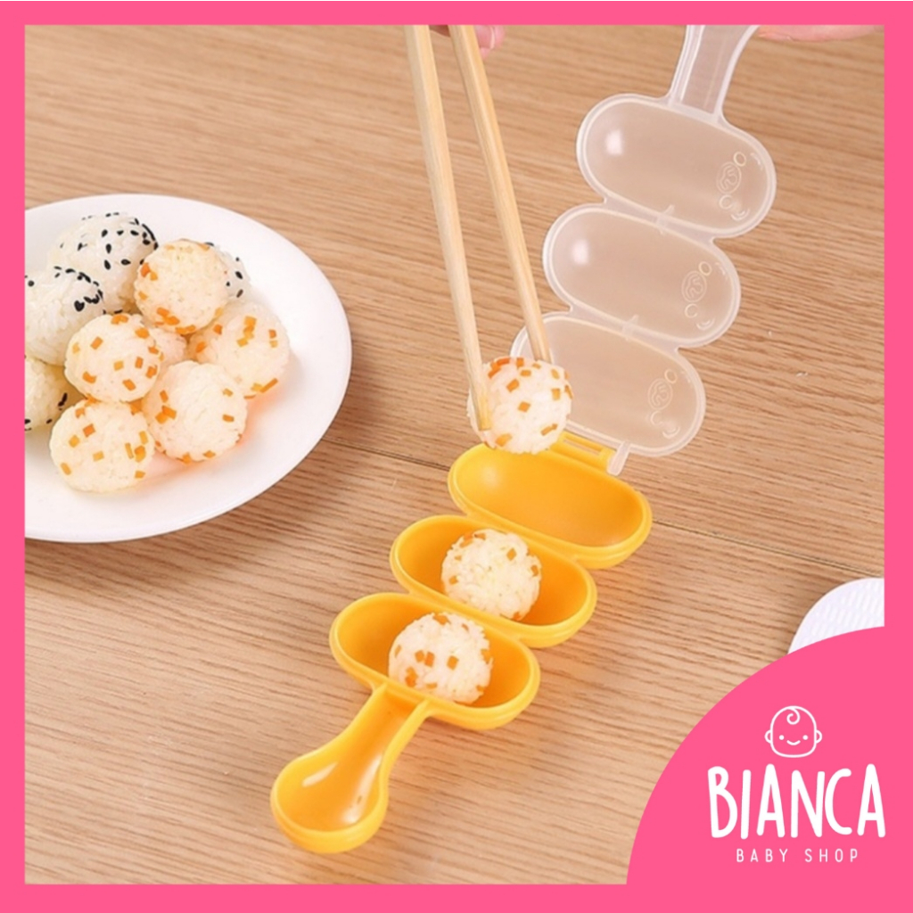 BIANCA - Cetakan Nasi Bento Perlengkapan Bento Rice Ball Shaker