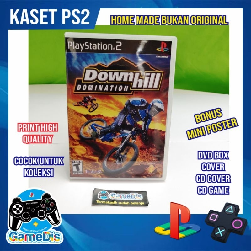 PS2 Kaset Downhill Domination | High Quality