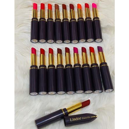 [BPOM] * NCC * Lindor Lipstik Colorfix Lipstick Long Lasting Tahan Lama Waterproof Kissproof Matte