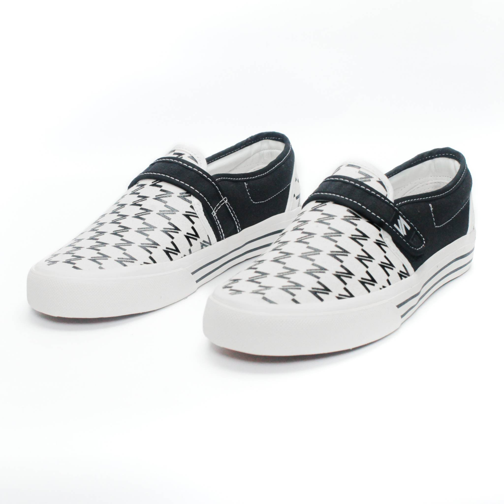 Sepatu Zasaka - Alesha Z Velcro Double Stripe Original Pria &amp; Wanita