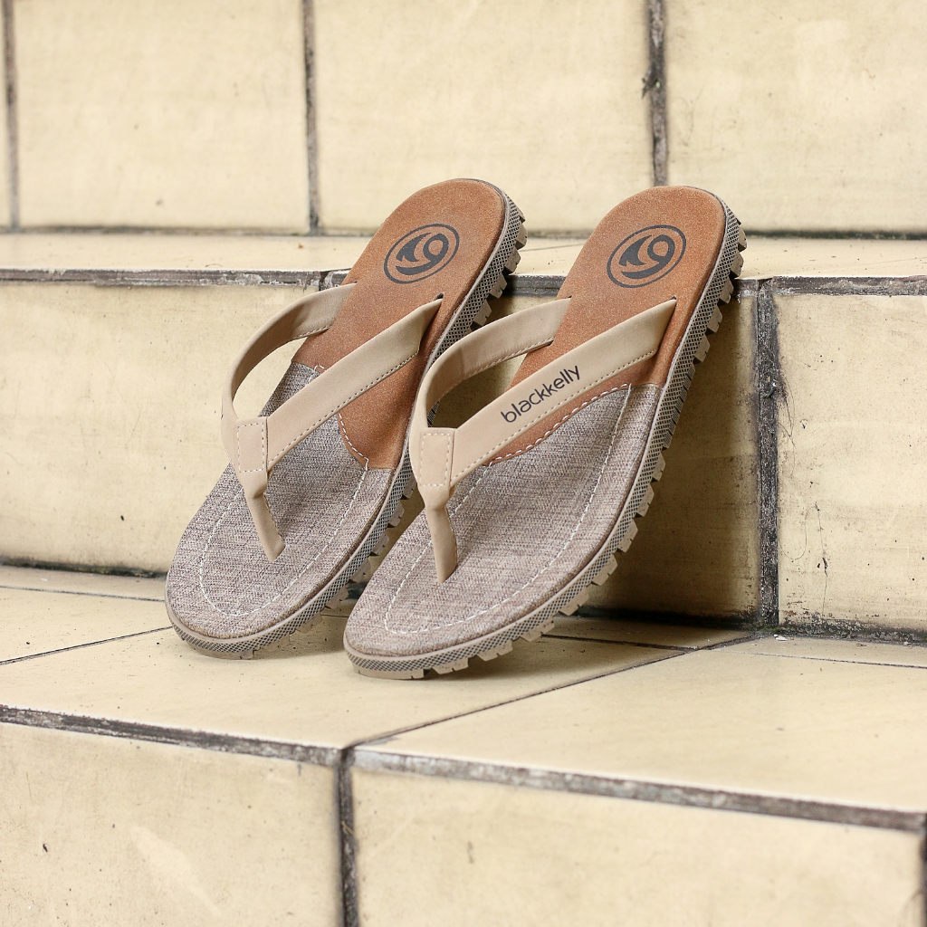 sandal casual pria murah , sandal cowok, sandal slide pria BCL677