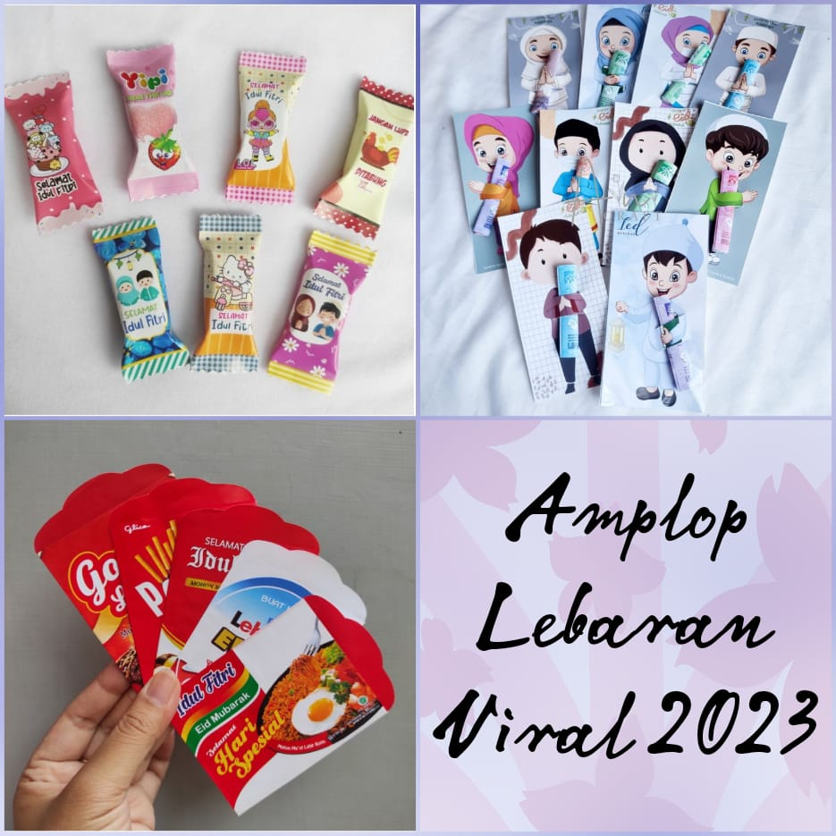 

VIRAL!! (siap kirim) 10 Lembar Amplop Angpao Lebaran Snack, Amplop Perman, Amplop Peluk