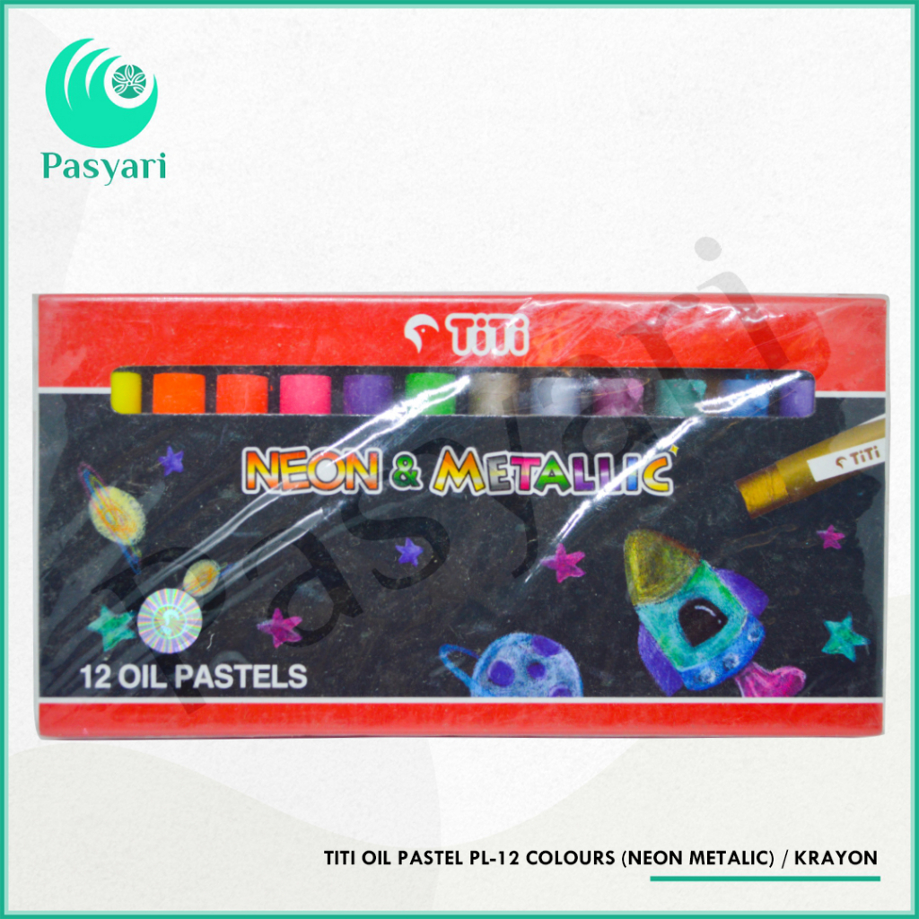 

TITI OIL PASTEL PL-12 COLOURS (NEON METALIC) / KRAYON