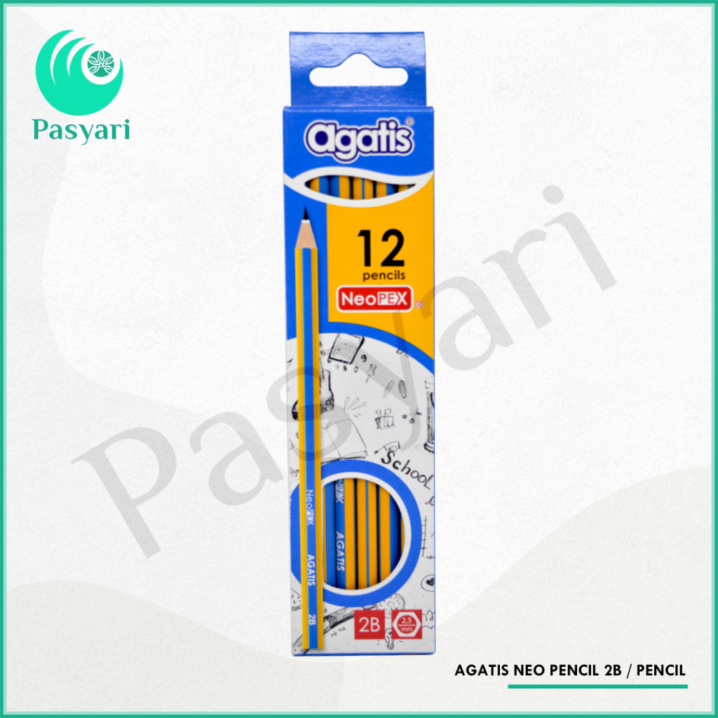 

AGATIS NEO PENCIL 2B / PENCIL TULIS MENULIS
