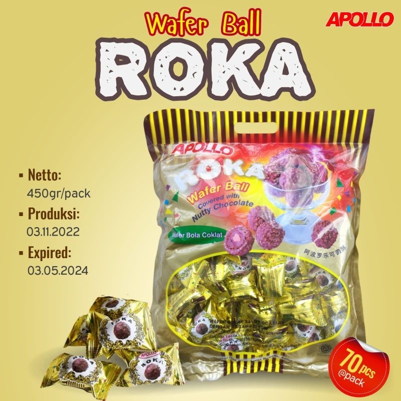 

Roka Apollo Wafer Ball 70 gr