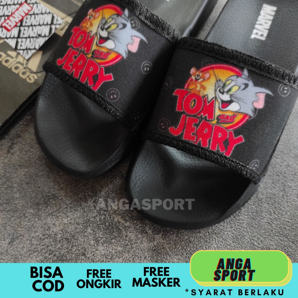 SANDAL ANAK SLOP VANS LAKI LAKI MOTIF TOM AND JERRY BEST SELLER / SENDAL SLIDE KIDS PEREMPUAN DISTRO KEKINIAN / SANDAL SELOP KEREN / SENDAL CASUAL ANAK UNISEX TERLARIS