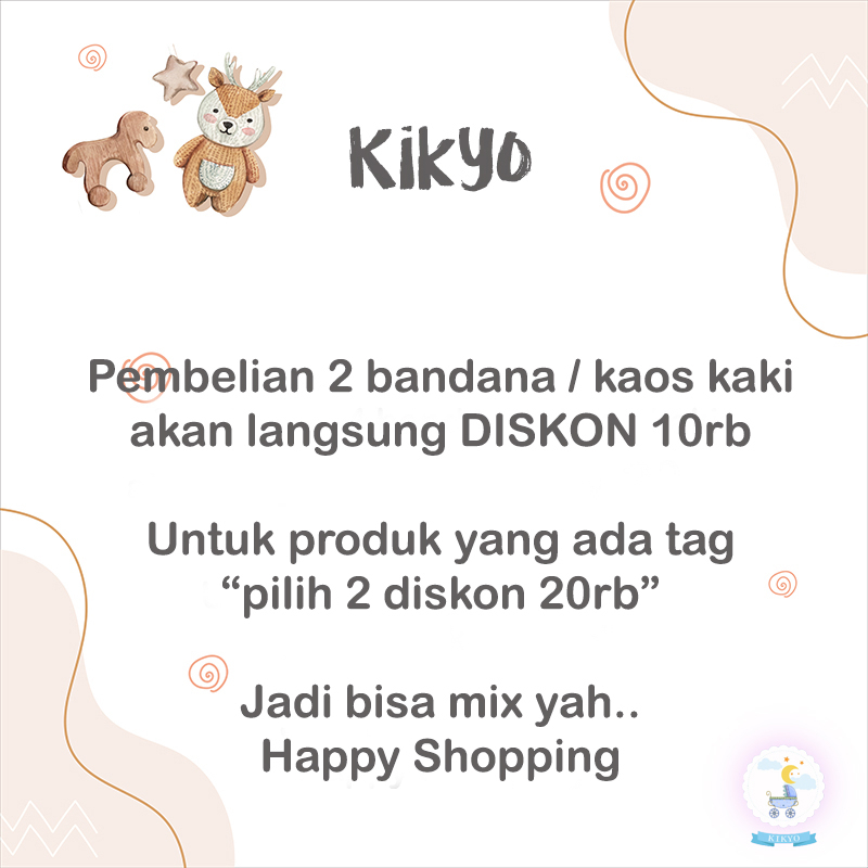 Kikyo Kaos Kaki Bayi Macaron Socks Baby Socks