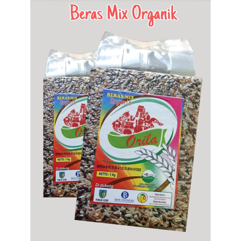

Beras Mix Organik Vacuum 1KG