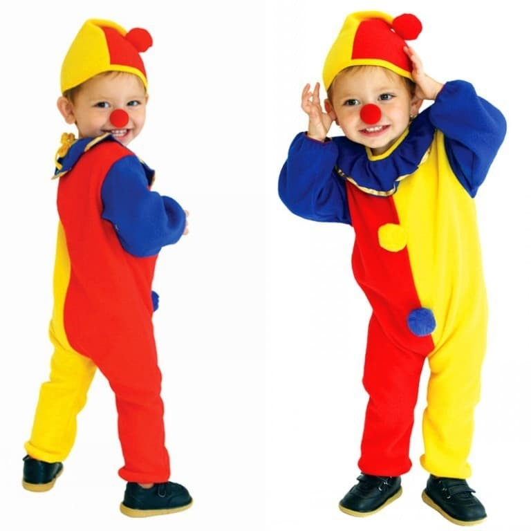 CLOWN costume cosplay haloween kostum anak circus badut baby clown