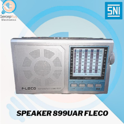 Radio Jadul Portable FM/MW/SW + USB Player FLECO F - 899UAR