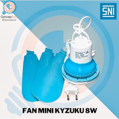 Fan Mini Kipas angin gantung 8W / Fan mini 8W KYZUKU