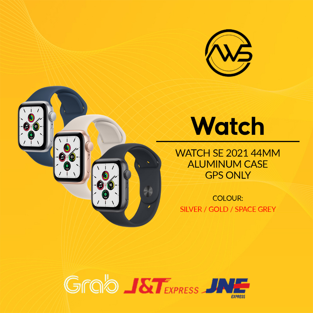 Watch SE 44mm Space Grey Alum Case with Midnight Sport band