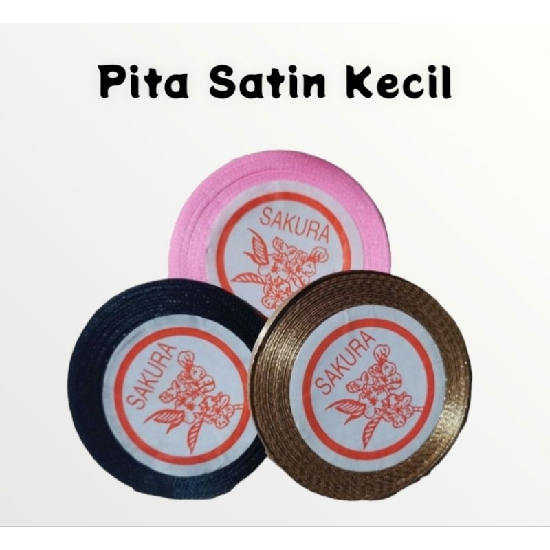 

Pita satin kecil untuk souvenir