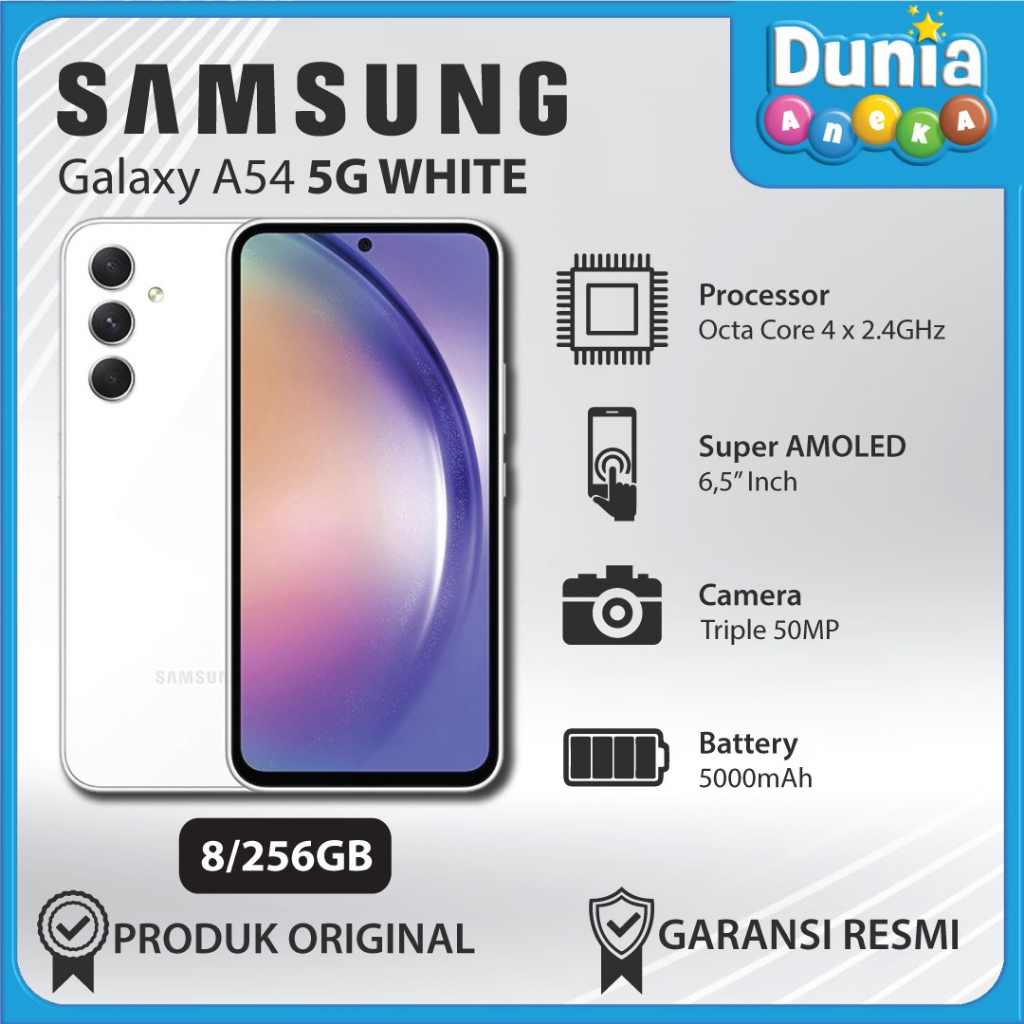 SAMSUNG GALAXY A54 5G GARANSI RESMI ORIGINAL