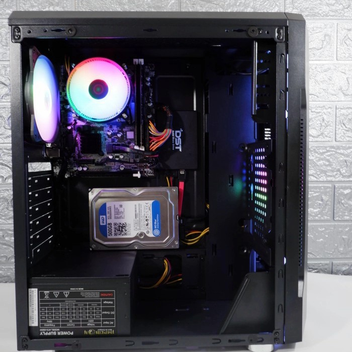 PC GAMING OFFICE DESIGN INTEL CORE I7 GT1030 2GB