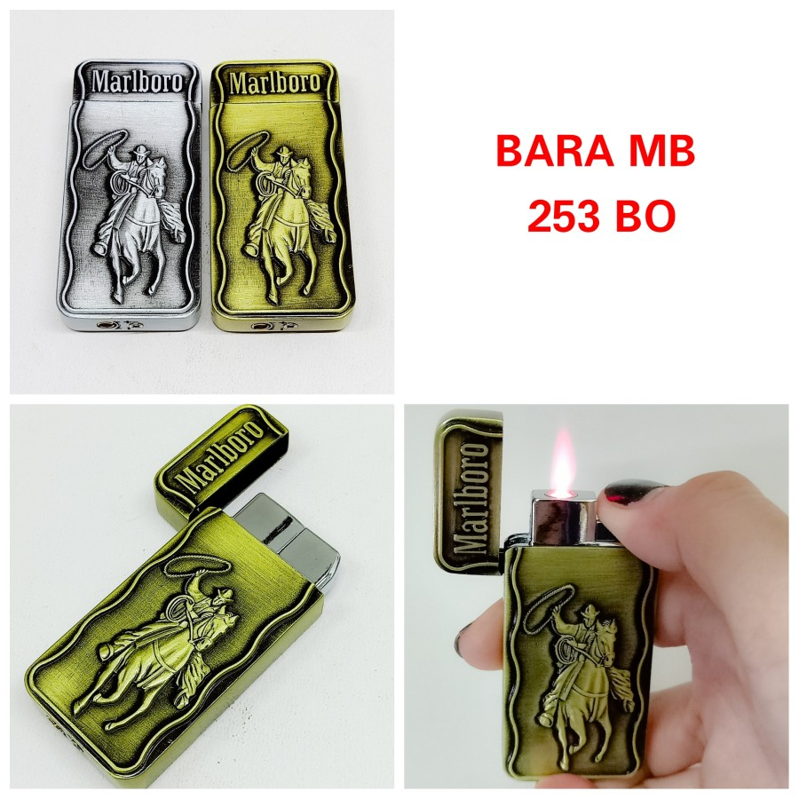 Korek Api Bara Marlboro / Manchis Lighter Korek Api Unik