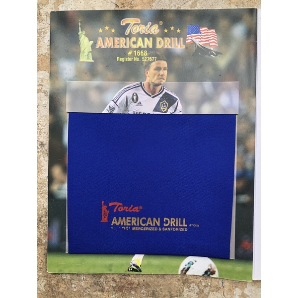 Kain American Drill - Bahan Untuk Seragam Sekolah Kerja Premium 100% Original | TORIA