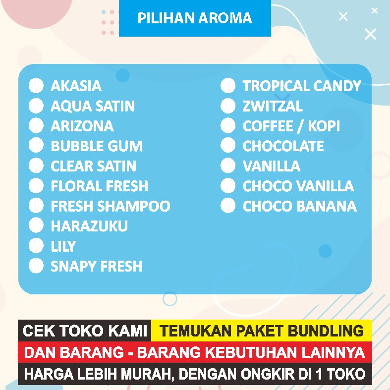 Biang Sabun Deterjen Wangi / Bibit Deterjen Pakaian Aroma Parfum Wangi Segar  Kemasan  1000gr