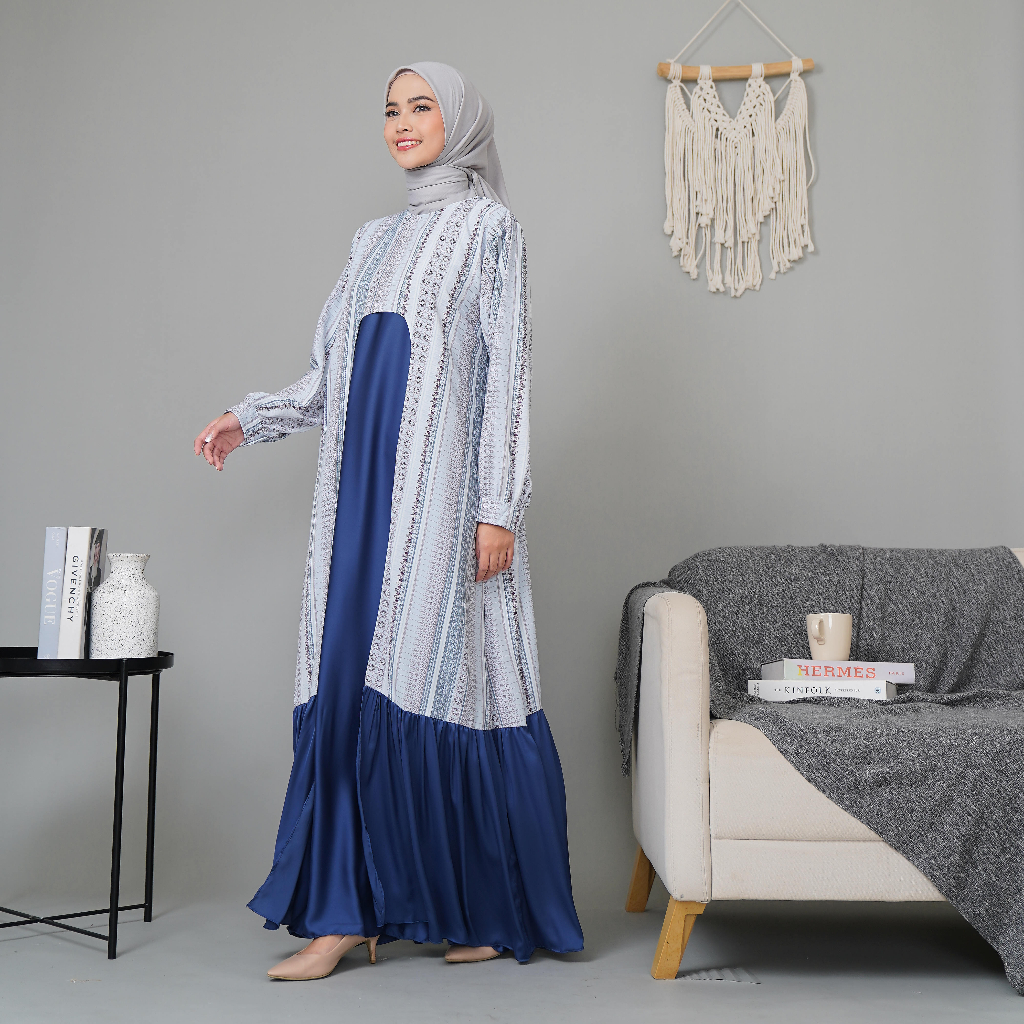 Mikha Dress Silk Premium Raya Series Dress Lebaran