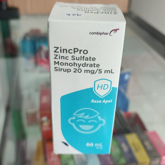 ZincPro - sirup 20mg/5mL - botol 60mL