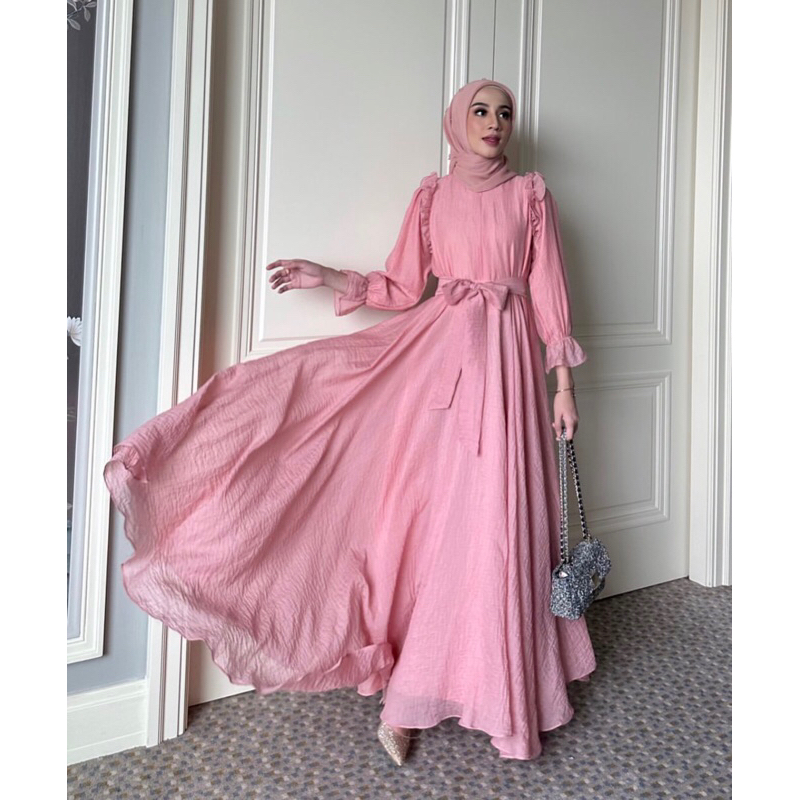 READY SIAP KIRIM ASMAA DRESS by GONEGANI