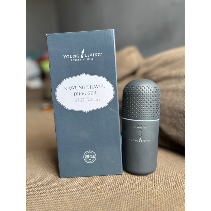 kawung travel diffuser young living preloved