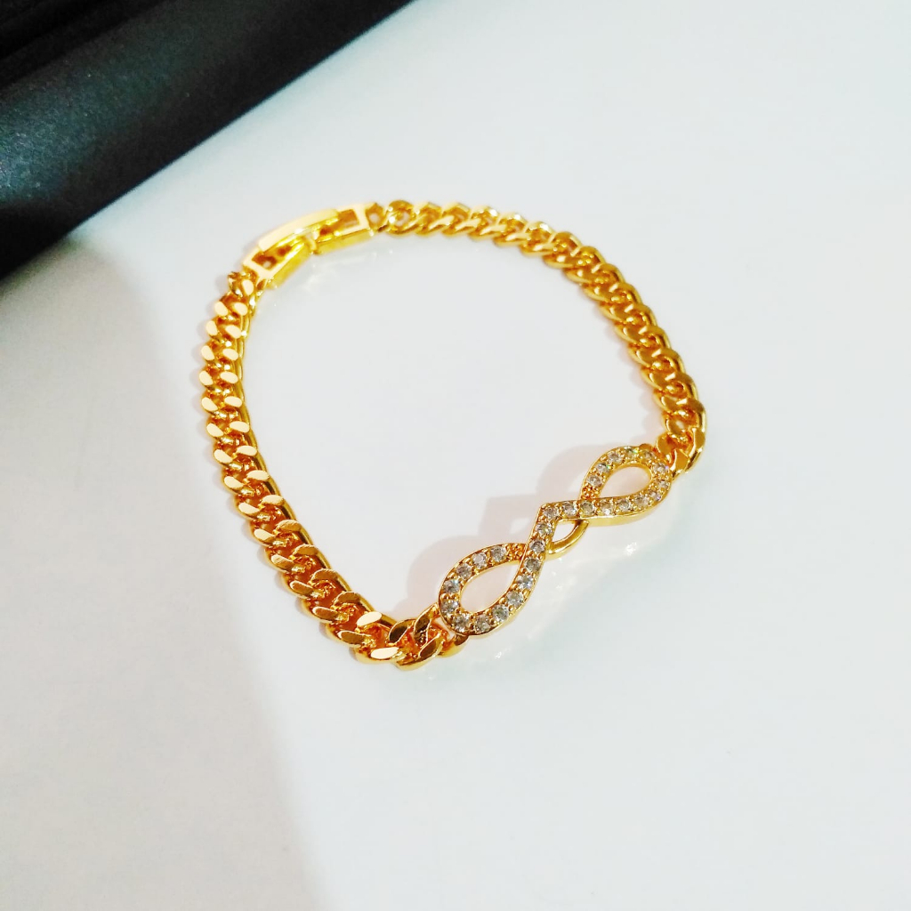 AV241 Grosir Gelang Rantai Anak Gelang Tangan Gold