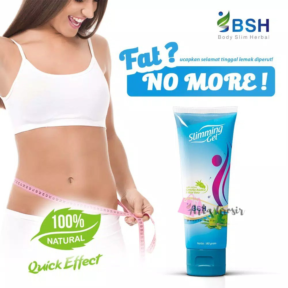 [COD] BSH Body Slimming Gel Lotion Pelangsing Tubuh Pembakar Lemak