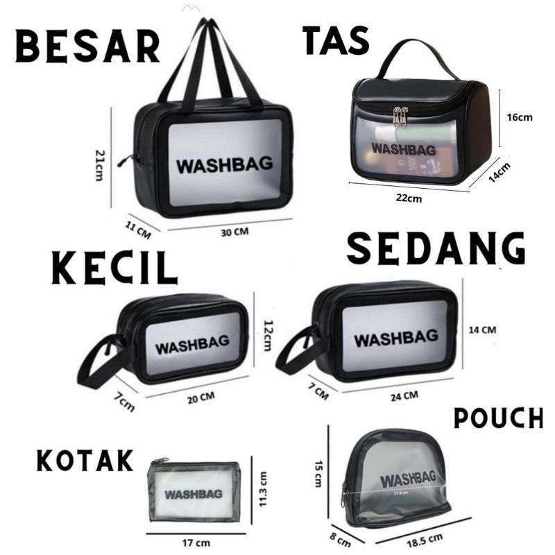 TAS KOSMETIK TRANSFARAN / WASHBAG