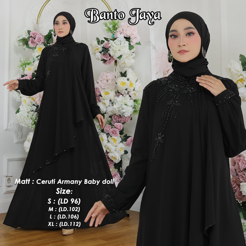 Gamis ceruti armany baby Doll